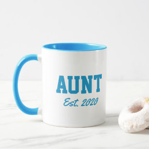 "Tante - est. Datum" Neues Geschenk Tasse
