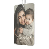 Tante Est Jahr Handschrift Herz Autolufterfrischer (Links)