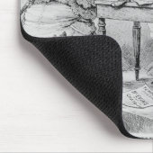 Tante Evins auf der Mäßigkeit 'Stump Mousepad (Ecke)
