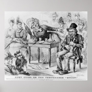Tante Evins on Temperance 'Stump' Poster