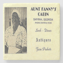Tante Fanny's Cabin Smyrna, Smyrna Georgia, Steinuntersetzer