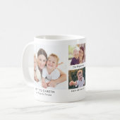 Tante-Foto-Collage Kaffeetasse (Vorderseite Links)