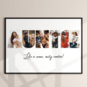 Tante Foto Collage Poster