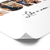 Tante Foto Collage Poster (Ecke)