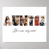 Tante Foto Collage Poster (Vorne)