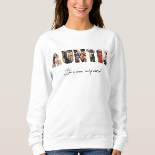 Tante Foto Collage Sweatshirt