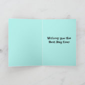 Tante Funny Birthday Card Karte (Innenseite)