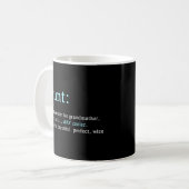 Tante Funny Definition Substantiv Another Term Pul Kaffeetasse (Vorderseite Links)