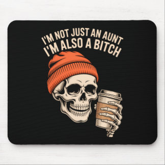 Tante Funny Skeleton Tante Mousepad