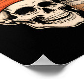 Tante Funny Skeleton Tante Poster (Ecke)