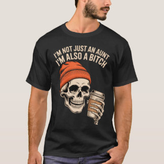 Tante Funny Skeleton Tante T-Shirt