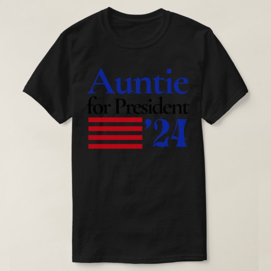 Tante für 2024 Kamala T-Shirt (Design vorne)