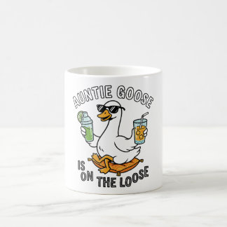 Tante Gans ist auf freiem Fuß Shirt Lustiger Somme Kaffeetasse