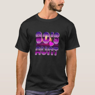 Tante Geburtstagsparty Kostüm Retro Vintag T-Shirt