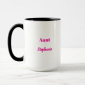 Tante Geschenk Gefallen Hochzeiten Weihnachtsfeier Tasse (Links)