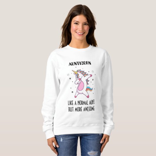 Tante-Geschenk Sweatshirt (Vorne ganz)