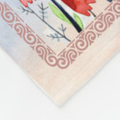 Tante Geschenke| Brief an meine Tante-Liebe aus Gr Fleecedecke (Ecke)