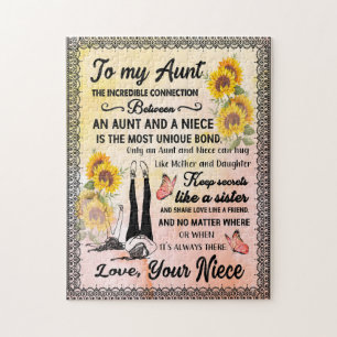 Tante Geschenke   Brief an meine Tante Liebe aus N Puzzle