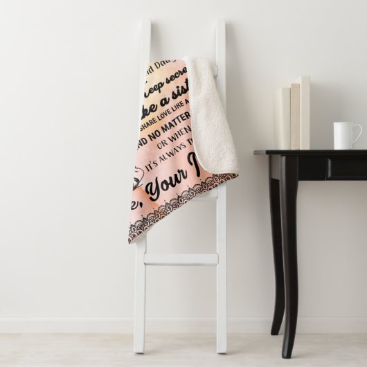 Tante Geschenke | Brief an meine Tante Liebe aus N Sherpadecke (Beispiel)