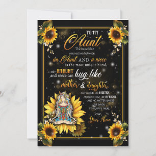 Tante Geschenke   Brief an meine Tante Liebe von N Einladung