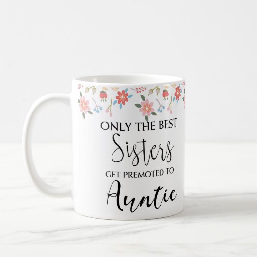 Tante Gift Mug, neues Tantengeschenk der Kaffeetasse (Links)