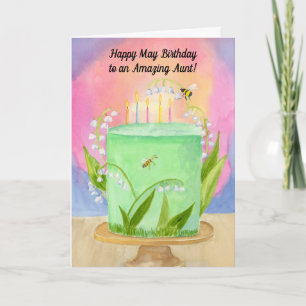 Tante Happy Alles Gute zum Geburtstag Lily vom Tal Karte
