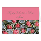 Tante Happy Valentine's Day Rose (Vorderseite (Horizontal))