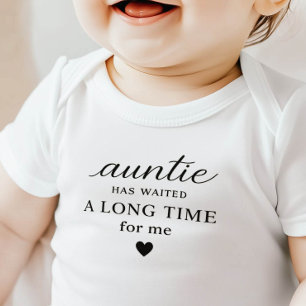 Tante Hat Baby-Body gewartet Geschenk Baby Strampler