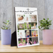 Tante I Liebe You Foto Collage Fotoplatte