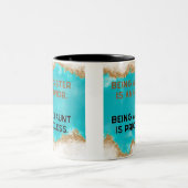 Tante ist teuer zweifarbige tasse (Mittel)