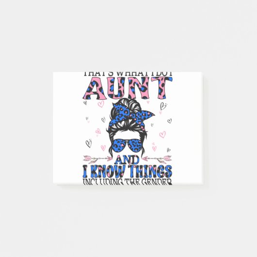 Tante Keeper, die Ideen zum Party von Frauen und M Post-it Klebezettel (Vorderseite)