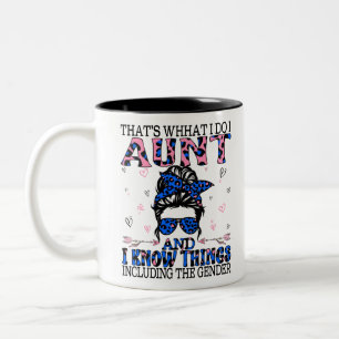 Tante Keeper, die Ideen zum Party von Frauen und M Zweifarbige Tasse
