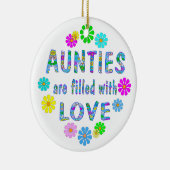 Tante Keramik Ornament (Rechts)