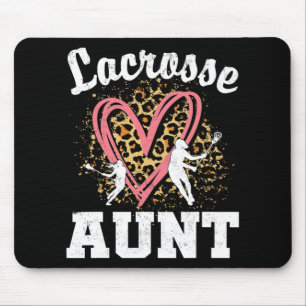 Tante Leopard Herzerreißfamilie Mousepad