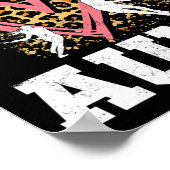 Tante Leopard Herzerreißfamilie Poster (Ecke)