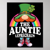 Tante Leprechaun St Patricks Day Costume Poster (Vorne)