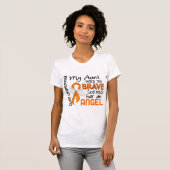 Tante Leukemia des Engels-2 T-Shirt (Vorne ganz)
