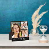 Tante Liebe Sie 3 Foto Collage Black Fotoplatte (InSitu)