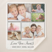 Tante Liebe Sie 6 Fotomaterial Sherpadecke (Vorderseite)