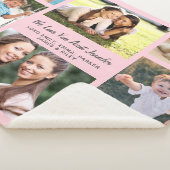 Tante Liebe Sie 8 Foto Collage Pink Sherpadecke (3/4)