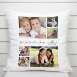 Tante Liebe Sie Foto Collage White Kissen<br><div class="desc">Feiern Sie die beste Tante aller Zeiten mit diesem maßgeschneiderten Kissen aus weißem Foto mit einer 6-Foto-Collage aus ihren Nichten,  Neffen,  Familie,  Haustieren,  etc.,  ihren Namen und "I Liebe You" oder "Wir Liebe Sie" und ob sie "Tante",  "Tia" usw. genannt wird.</div>