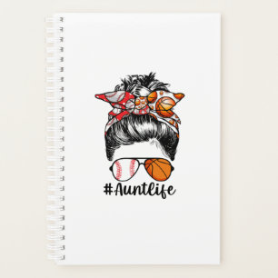 Tante Life Baseball Basketball Tante Messy Bun Planer