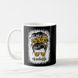 Tante Life gebleicht Tante Leben Sonnenblumen Mess Kaffeetasse