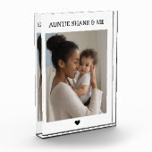 Tante & Me Weihnachten Geburtstagsmütter Foto (Links)