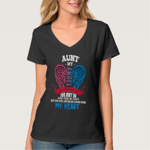 Tante mein Engel, den sie über meinen Rücken wacht T-Shirt