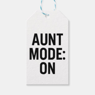 Tante Mode On - Funny Family Spaß Geschenkanhänger