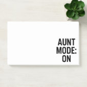 Tante Mode On - Funny Family Spaß Post-it Klebezettel (Büro)
