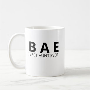 Tante-Mug mit der Aufschrift "Beste Tante ever", B Kaffeetasse