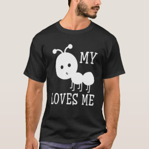 Tante My Ant Lieben Me Happy Niece Nephew Child Fa T-Shirt