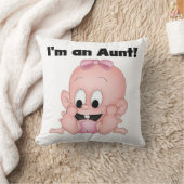 Tante New Niece T - Shirt und Geschenke Kissen (Decke)